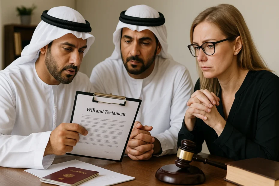 الإرث في القانون الإماراتي للأجانب بدبي 2025