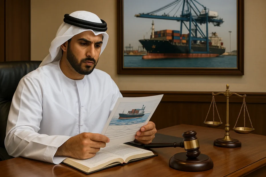 النزاعات البحرية في دبي: العقود، التعويضات، والتحكيم
