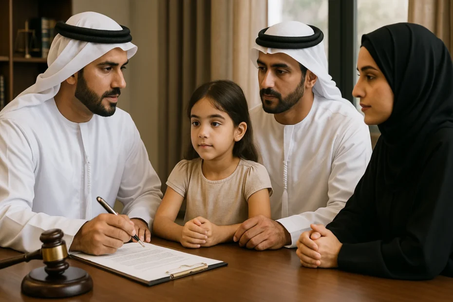 الوصاية والولاية على القاصر في دبي: دليل شامل 2025