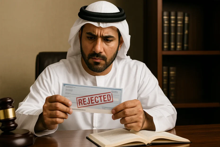كل ما تحتاج معرفته عن جرائم الشيكات المرتجعة في دبي